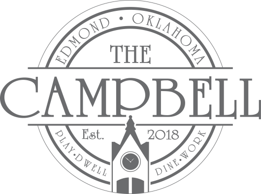 the campbell logo at The  Campbell